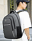 Рюкзак чоловічий повсякденний / Міський рюкзак на 3 відділення / Рюкзак зі світловідбивачами Сірий, фото 5