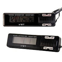 Часы-термометр VST-7065 внешний и внутренний датчик mgz