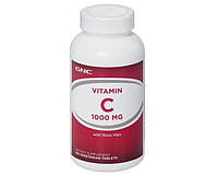 Вітаміни та мінерали GNC Vitamin C 1000 mg with Rose Hips, 100 таблеток EXP