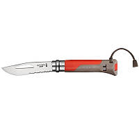 Ніж зі свистком Opinel Outdoor №8 VRI Red (001714)