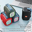 Bluetooth-колонка TG339 з rgb підсвічуванням, speakerphone, радіо, blue, фото 10