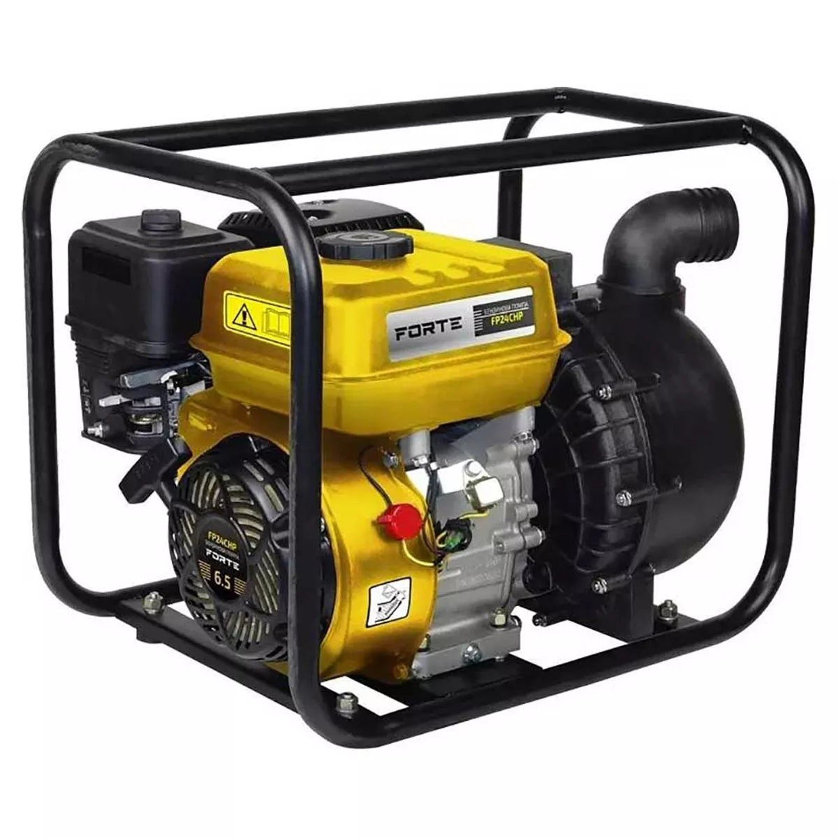 Мотопомпа Forte FP24CHP, 50 мм, 7 м, 4780 Вт