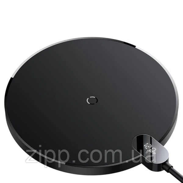 Бездротовий зарядний пристрій Baseus Digital LED Display Gen 2 15W