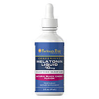 Натуральная добавка Puritan's Pride Melatonin 10 mg Liquid, 59 мл Черешня EXP