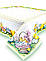 Скатертина Пасха з курчатами гобеленова 100 см х 100 см (Італія), фото 4