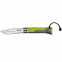 Ніж зі свистком Opinel Outdoor №8 VRI Earth-Green (001715)