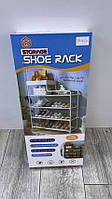 Полка для обуви Shoe Rack 5 ярусов металлическая YH7801