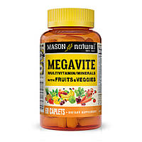 Витамины и минералы Mason Natural Megavite Fruits & Veggies, 60 каплет EXP