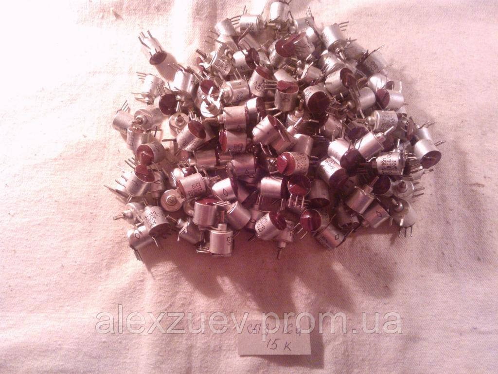 Купить ПЕРЕМЕННЫЙ РЕЗИСТОР СП3-16А 15 кОм. НОВЫЕ. 2 ШТ, цена 12 ...