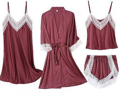 Жіночі набори бордового кольору