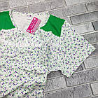 Нічна сорочка жіноча бавовна короткий рукав р.48,50,52,54,56 ростовка (1502) УЗБЕКИСТАН 30038609, фото 6