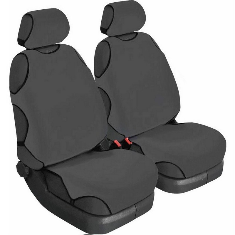 Автомайки універсальні Beltex Cotton 1+1 графіт без підголівників (BX11510)
