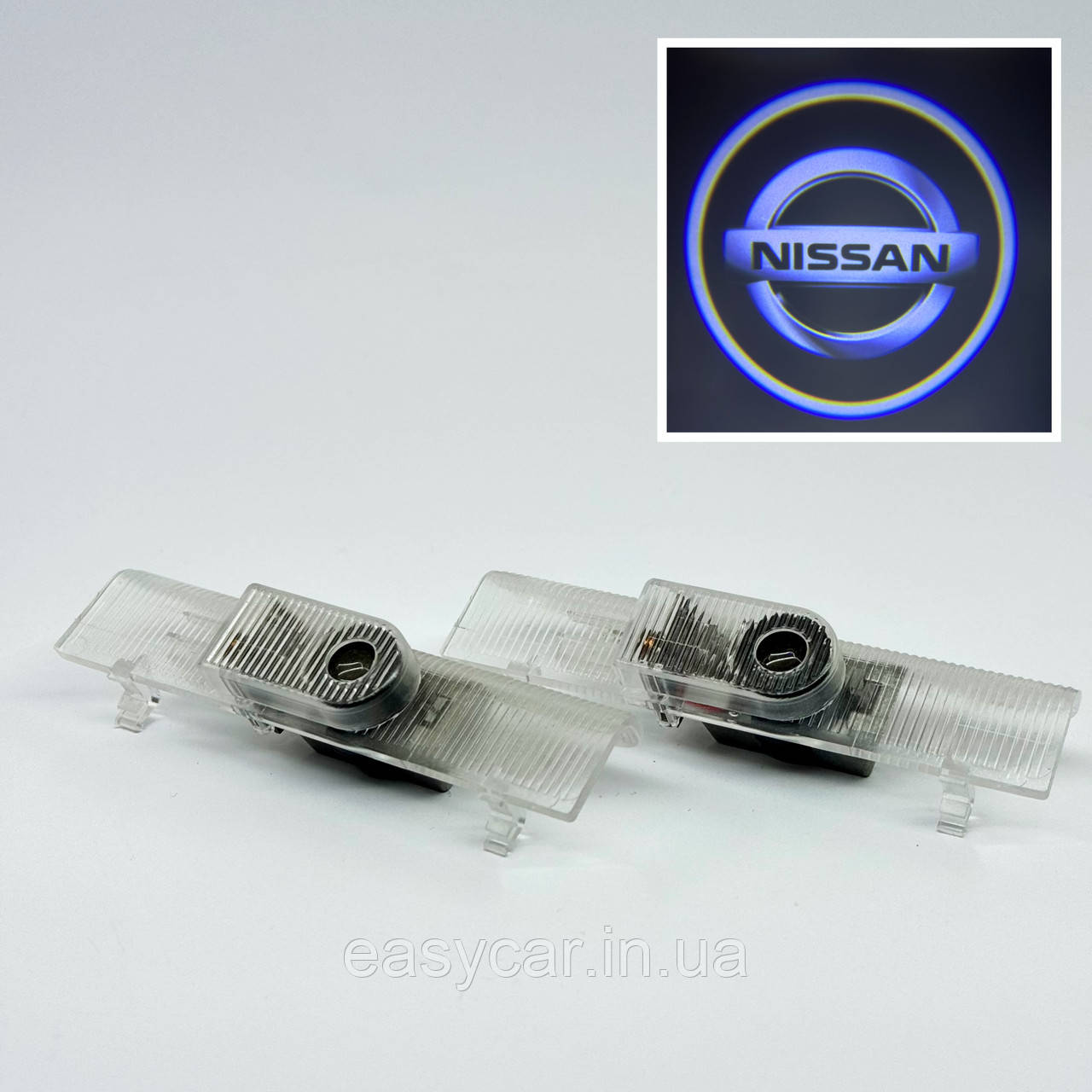Логотип підсвітка дверей Нісан Lazer door logo light NISSAN, фото 1