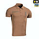 M-Tac чоловіча військова літня футболка поло койот з велкро панелями - фото 3 - id-p2119144924