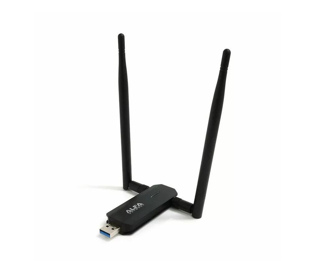 Оригінал! Потужний Usb Wi-Fi адаптер Alfa AWUS036AX чип Realtek RTL8832BU B/G/N/AC/AX/Wi-Fi 6