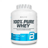 Протеин BioTech 100% Pure Whey, 2.27 кг Малиновый чизкейк EXP