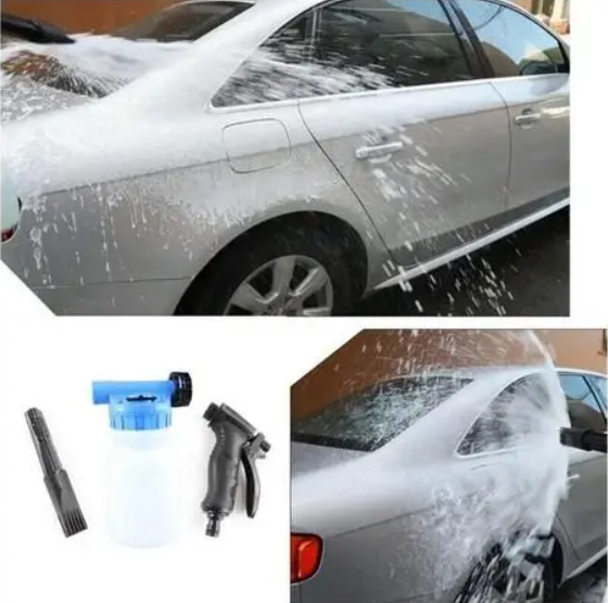 Пістолет-розпилювач для миття автомобіля CAR WASH ROCKET Розпилювач на шланг для миття автомобіля, фото 7