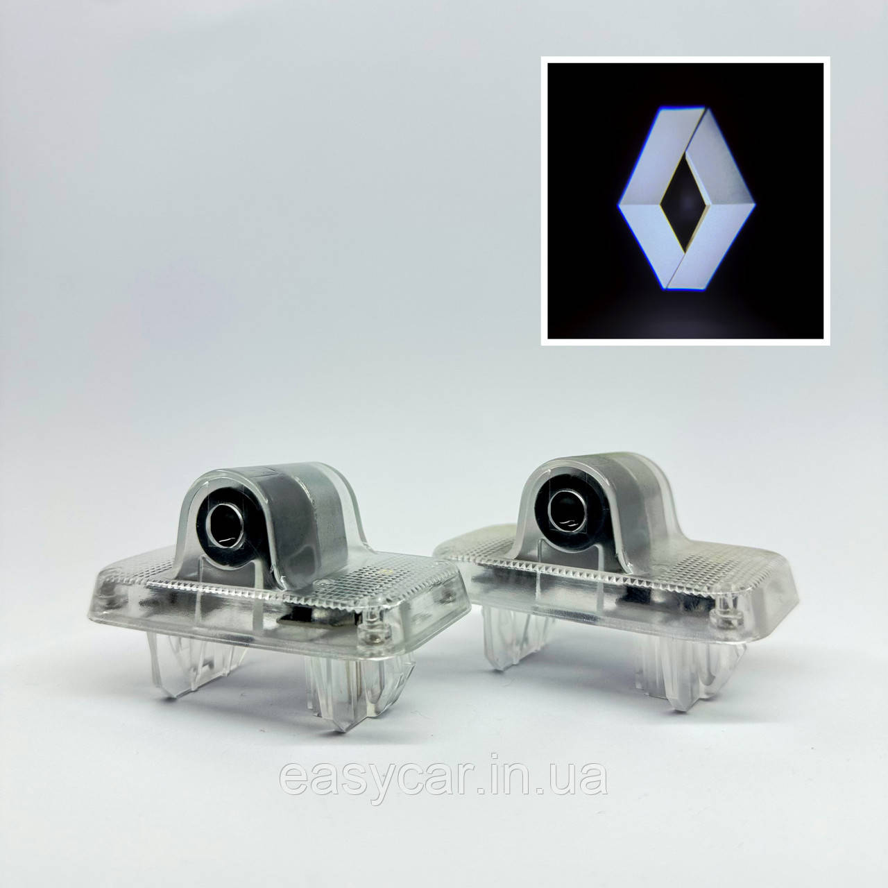 Логотип підсвічування дверей Рено Lazer logo light RENAULT