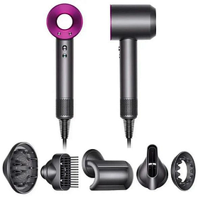 Фен для волосся Super Hair Dryer з 5 насадками 1600 Вт