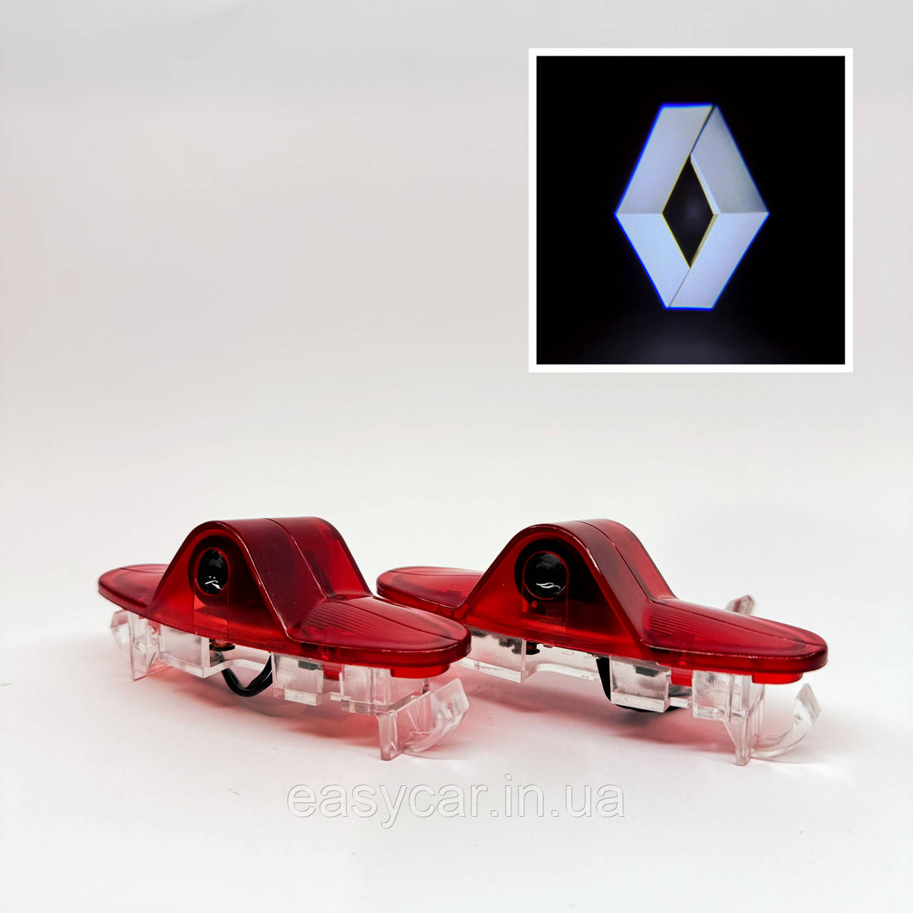 Логотип підсвітка дверей РЕНО Lazer door logo light RENAULT