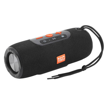 Bluetooth-колонка TG341, з функцією speakerphone, радіо, black, фото 1