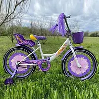Дитячий двоколісний велосипед Azimut girls 20-дюймовий велосипед для дівчаток 6 10 років