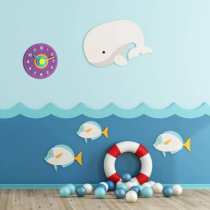 Годинник настінний TFA Polo (Violet), фото 2