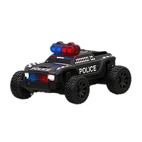 Машинка Радиоуправляемая TurboRacing C82 RC Off-Road Police Car 1:64 Black