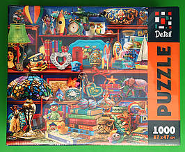 Пазли, 1000 елементів, Поличка загадок, (DT1000-10), Vladi Toys