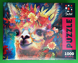 Пазли, 1000 елементів, Чарівна лама, (DT1000-11),Vladi Toys