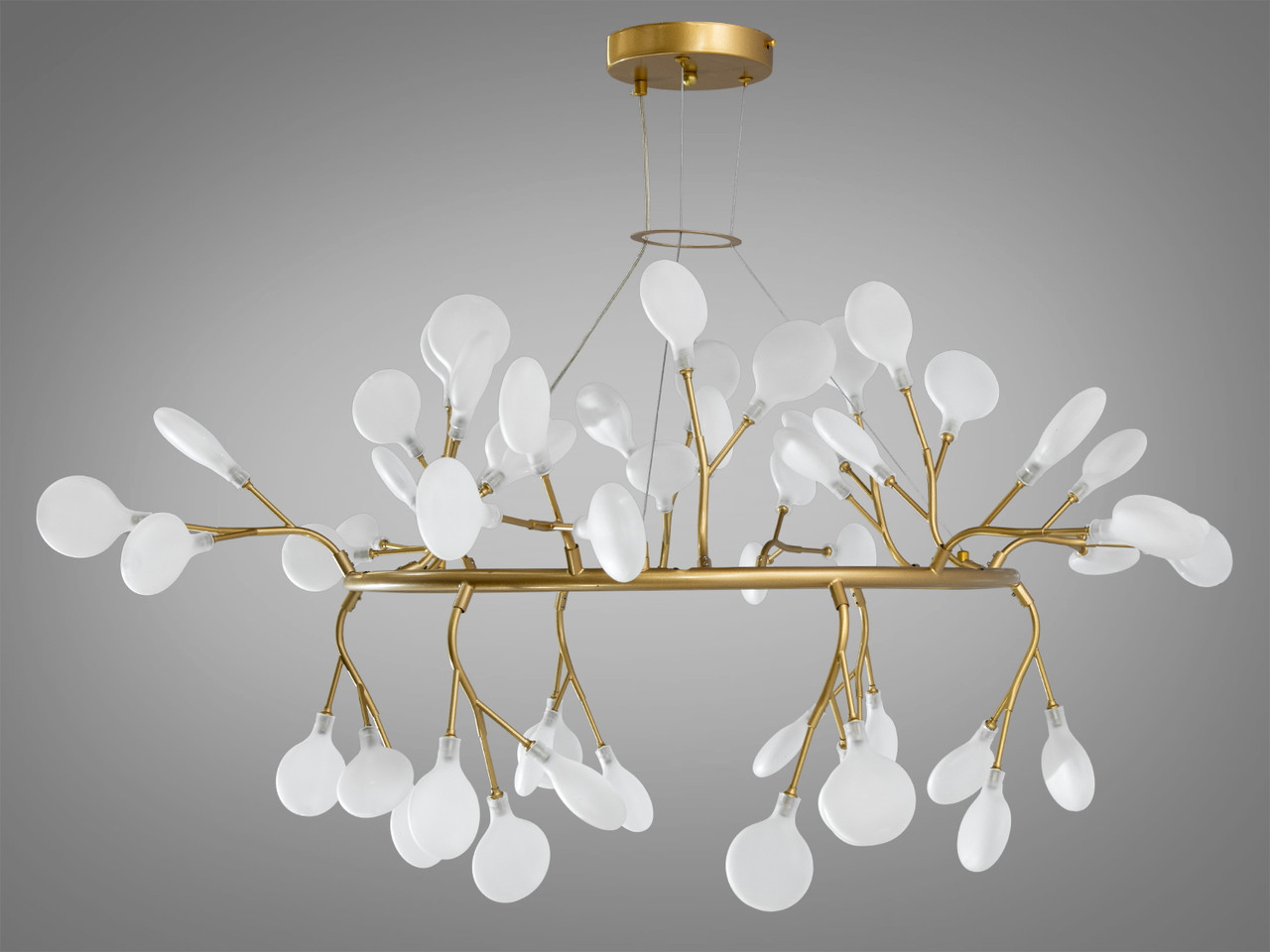 Люстра підвісна "Світлячок" в стилі Арт деко Y889-54A GD, фото 1