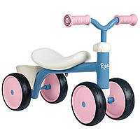 Беговел детский Smoby Toys металлический, четырехколесный розовый, для детей 12 мес+ (721401) А7672-6