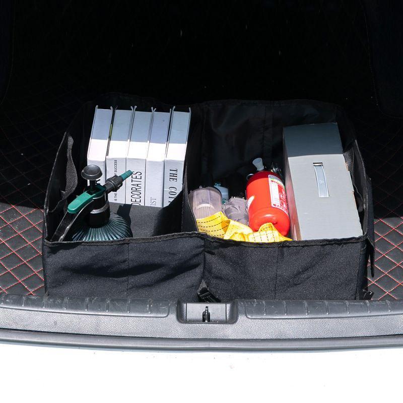 Сумка органайзер для інструментів в багажник автомобіля, каркасний складний саквояж в машину 53x26x38cm