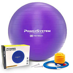 М'яч для фітнесу Power System PS-4011 55 cm Purple