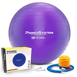 М'яч для фітнесу Power System PS-4012 65 cm Purple