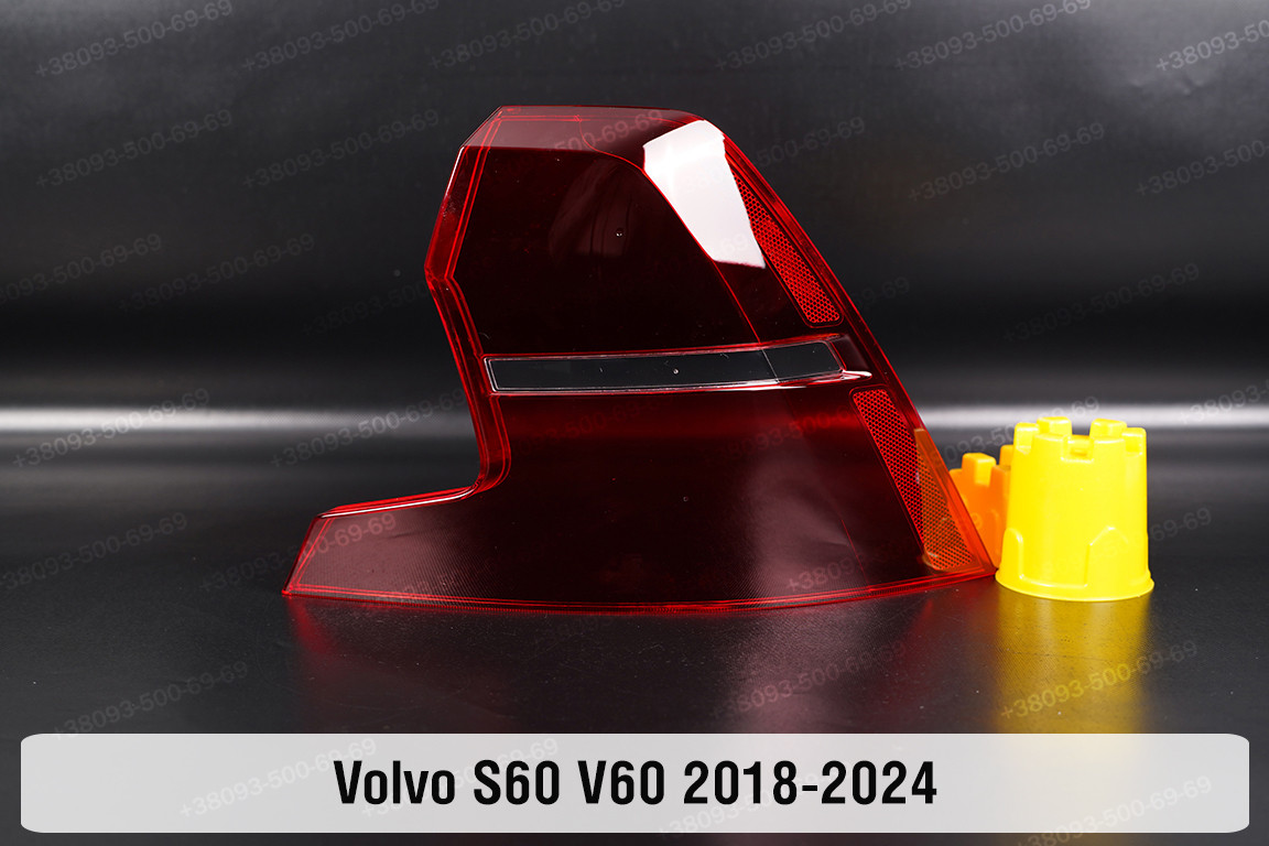 Скло заднього ліхтаря зовнішнє в крилі Volvo S60 V60 (2018-2024) праве