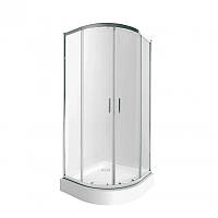 Душова кабіна Qtap Taurus CRM1011AC6 Clear 2020x1000x1000 мм + піддон Robin 301112 100x100x12 см якість