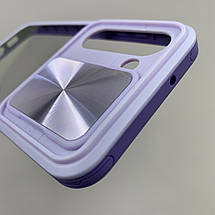 Чохол для Samsung Galaxy S23 прозорий чохол зі шторкою для камери на самсунг с23 бузковий t5v, фото 6