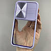 Чохол для Samsung Galaxy S23 прозорий чохол зі шторкою для камери на самсунг с23 бузковий t5v, фото 7