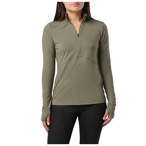 Жіночий Пуловер 5.11 WM PT-R CATALYST 1/2 ZIP 66021 X-Small, Sage Green