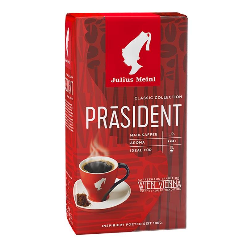 Кава мелена Julius Meinl President 500 гр Джуліус шоколадний аромат