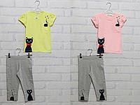 Комплект для дівчинки футболка з коротким рукавом + бриджі Breeze (розмір 2 (92))