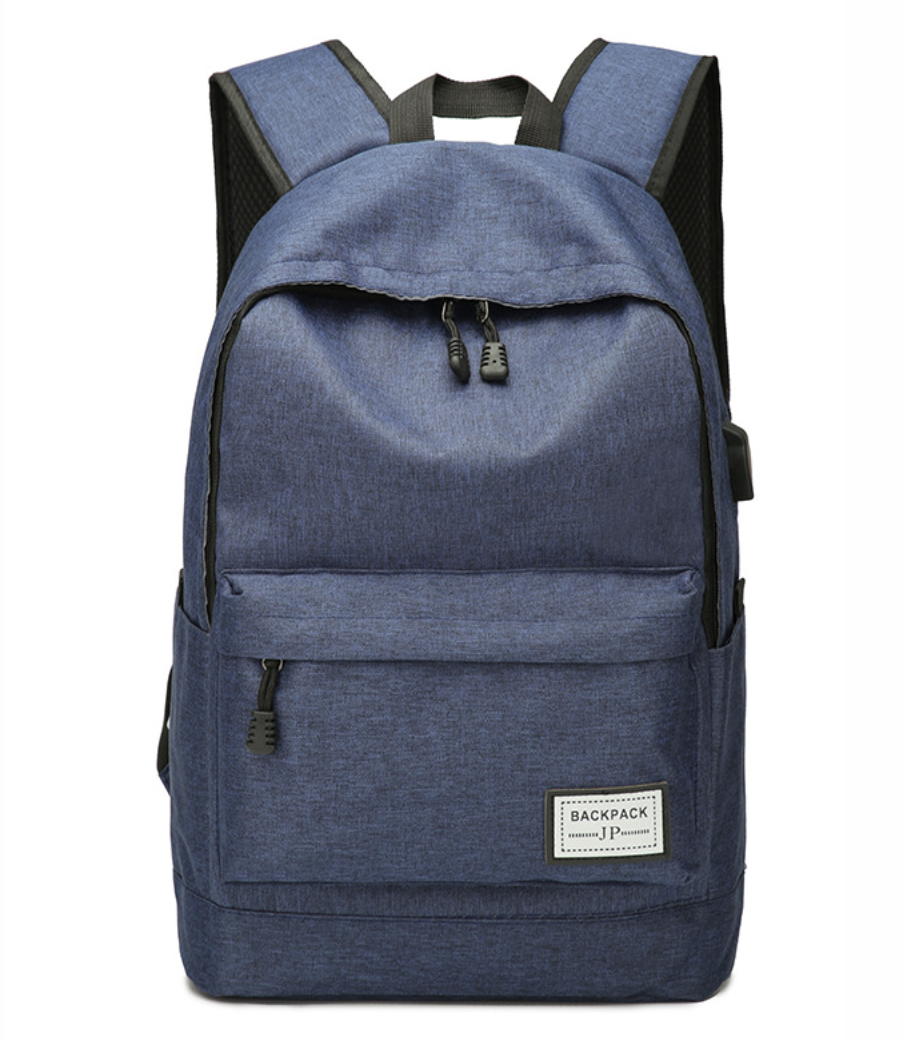 Міський рюкзак з USB / Чоловічий рюкзак спортивний / Рюкзак для ноутбука Синій, фото 1