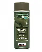 Краска маскировочная, профессиональная (НАТО) FOSCO ARMY PAINT 400 ml - VW Bulli Green