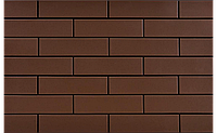 Клінкерна плитка для фасадів Cerrad Braz | Brown гладка 6,5х24,5