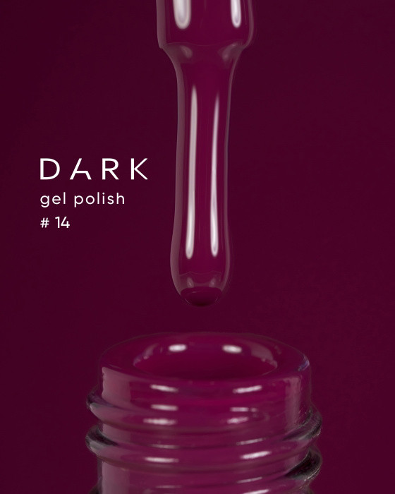 DARK GEL POLISH (NEW COLLECTION) 14, 10 ML