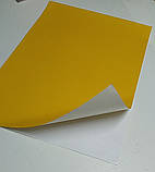 Кольоровий папір для аплікацій А4 / 10 аркушів з клеєм / 5 кольорів / Односторонній, самоклеючий, фото 4
