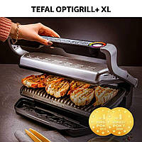 Гриль TEFAL GC722D34 Optigrill+ XL (Silver) гриль тефаль притискний