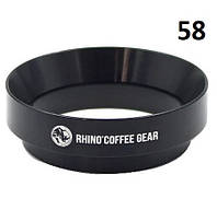 Дозирующее кольцо 58 мм. Rhino Dosing Ring Black для кофе