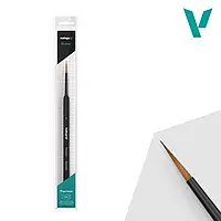 Пензлик круглий синтетичний із трикутною ручкою № 3. VALLEJO B03003